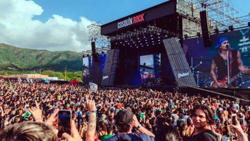 Una por una, día y horario de cada banda en el Cosquín Rock 2025
